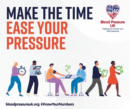 Promotional blood pressure poster